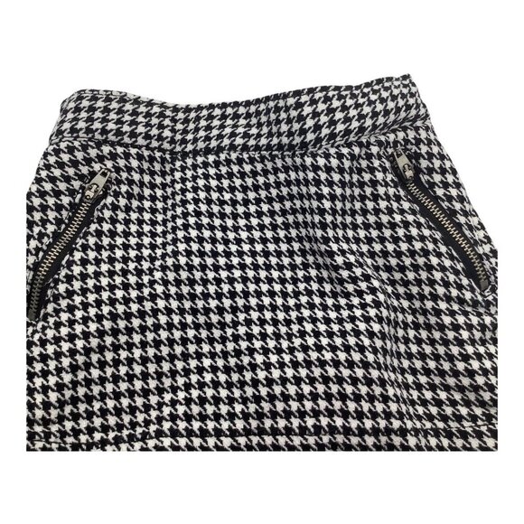 Touchskins Baby Girl Houndstooth Skort Cotton Skirt Zipper Pockets Size 12M - Picture 4 of 7